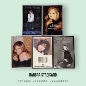 BARBRA STREISAND cassettes (vtg)